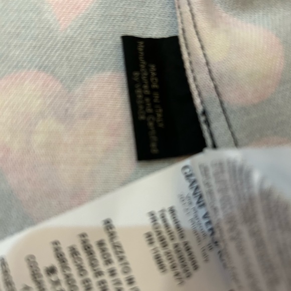 VERSACE men’s jean jacket/printed denim shirt - Picture 6 of 6